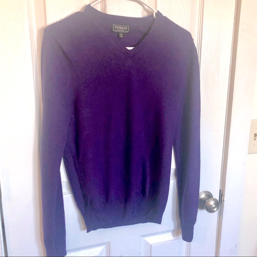 Express V Neck sweater XS